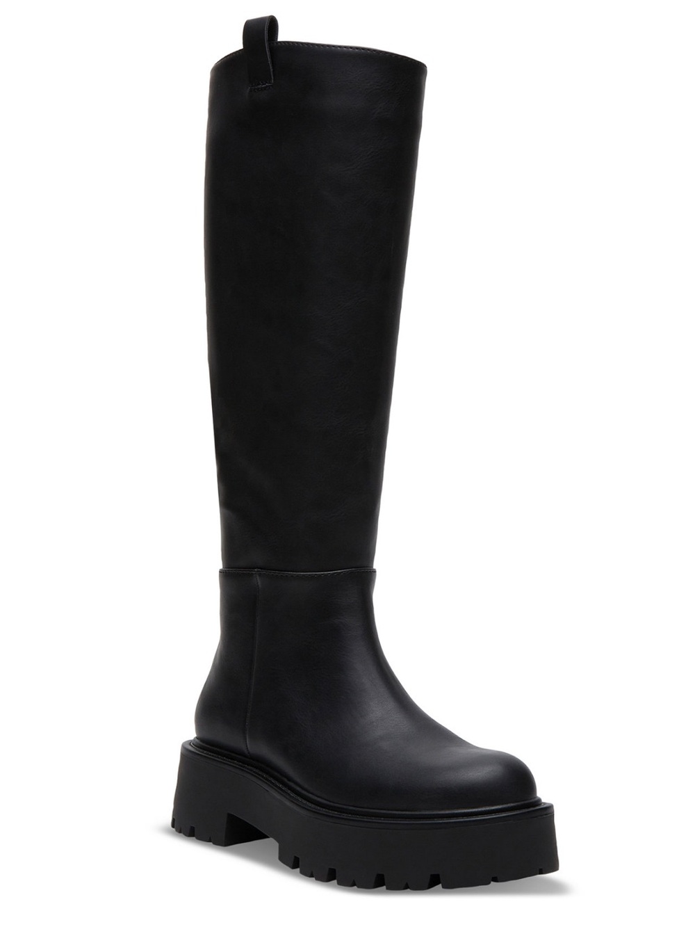 Madden Girl Crow Knee-High Lug Sole Platform Combat Boots | Size 8.5M